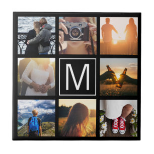 Azulejo Monograma 8 Frasco