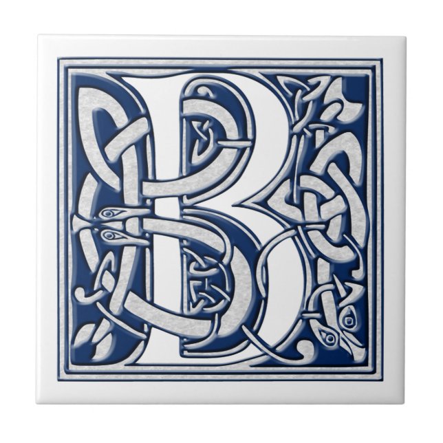 Azulejo Monograma Celta B (Frente)