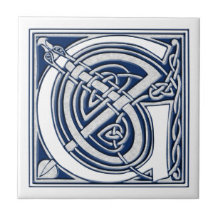 Azulejo Monograma Celta G