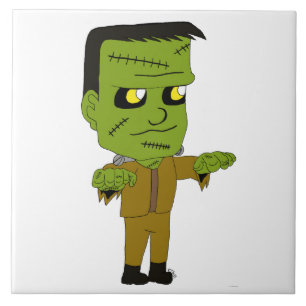 Azulejo monstruo chibi