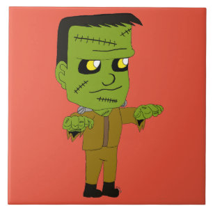 Azulejo monstruo chibi