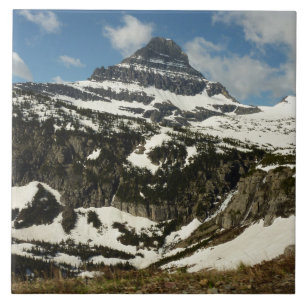 Azulejo Montaña Reynolds desde Logan Pass en Glacier Park