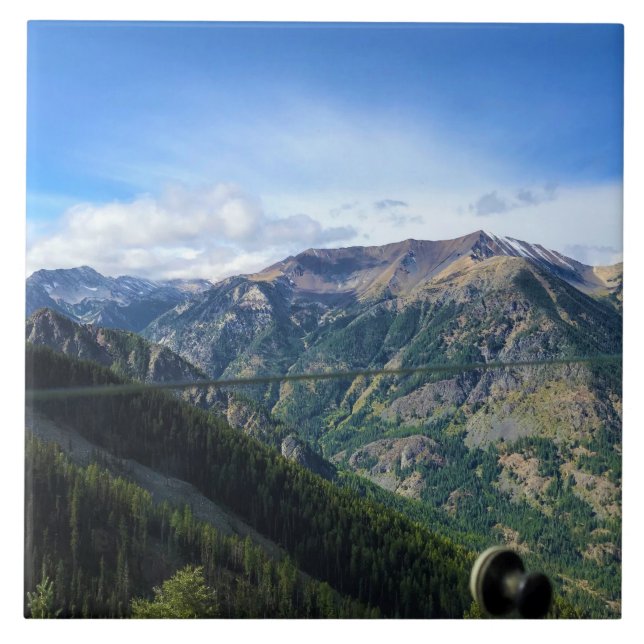 Azulejo Montañas Wallowa, OR (Frente)