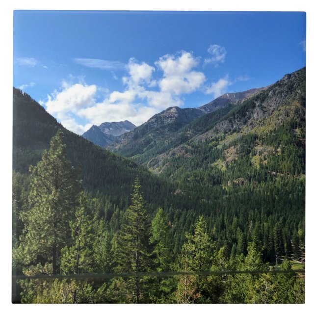 Azulejo Montañas Wallowa, OR (Frente)