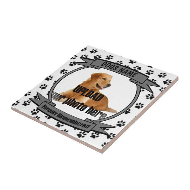 Azulejo Monumento al perro recordado por siempre (Lado)