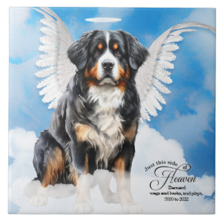 Azulejo Monumento conmemorativo del Mascota de Bernese Mou