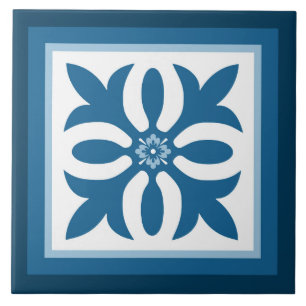Azulejo Moody blues colores característicos del patrón de 