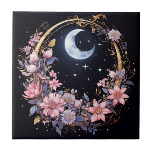 Azulejo Moon Flower Garden Cerámica Tile