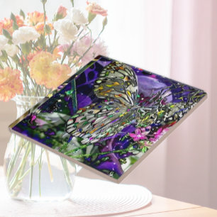 Azulejo Moon Influence Butterfly