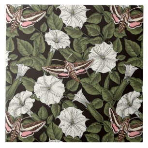 Azulejo Moonflowers Tile Cerámico