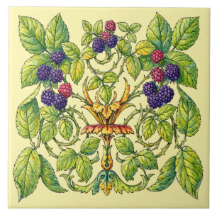Azulejo Moras de la era victoriana retro
