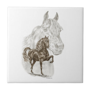 Azulejo Morgan Horse Art