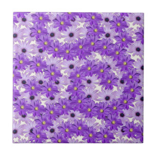 Azulejo Morple Daisy Swirls