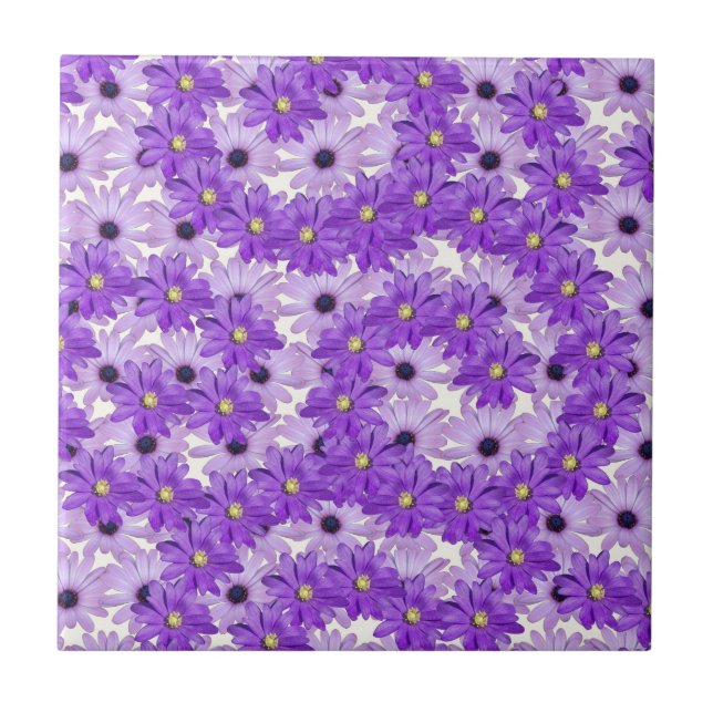 Azulejo Morple Daisy Swirls (Frente)