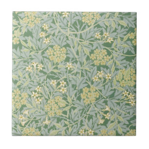 Azulejo Morris Vine & Jasmine Garden Flower Clásico