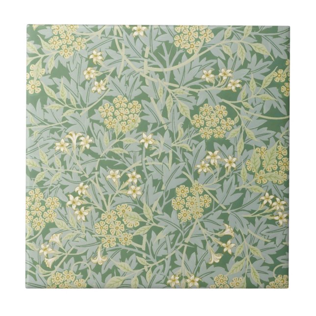 Azulejo Morris Vine & Jasmine Garden Flower Classic (Frente)