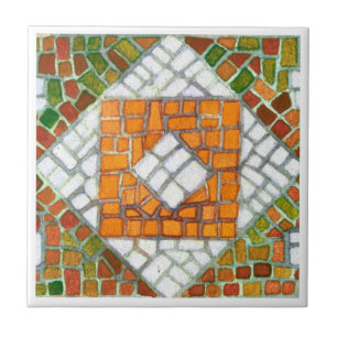 Azulejo MOSAIC AUTUMN 4.25x4.25 Tejido cerámico