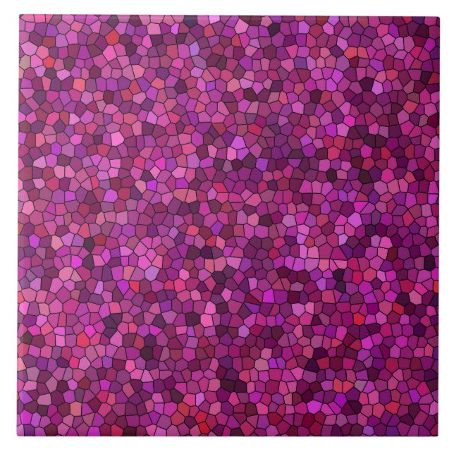 Azulejo Mosaic Pink (Frente)
