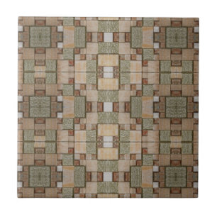 Azulejo Mosaic Wood Look