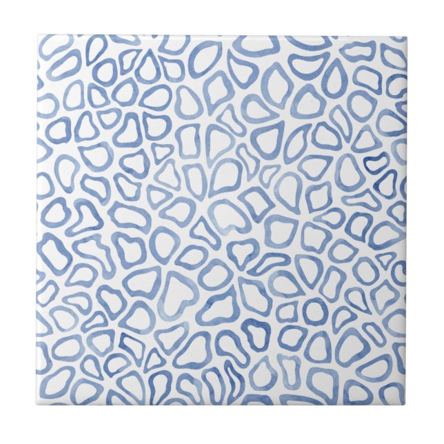 Azulejo Mosaico azul (Frente)