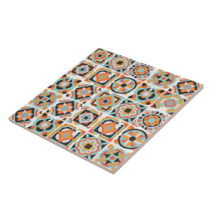 Azulejo Mosaico Boho Moderno de Medianos del Siglo