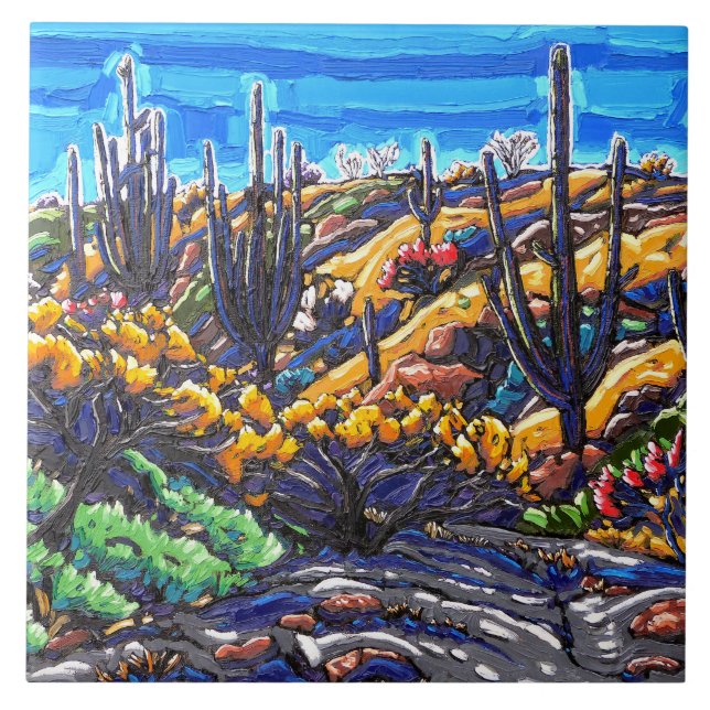 Azulejo Mosaico cerámico (Frente)