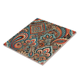 Azulejo Mosaico cerámico: Bloom Pop Retro