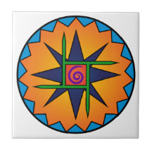 Mosaico cerámico Clann Bhride Emblem