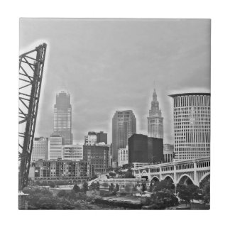 Azulejo Mosaico cerámico de contraste de Cleveland