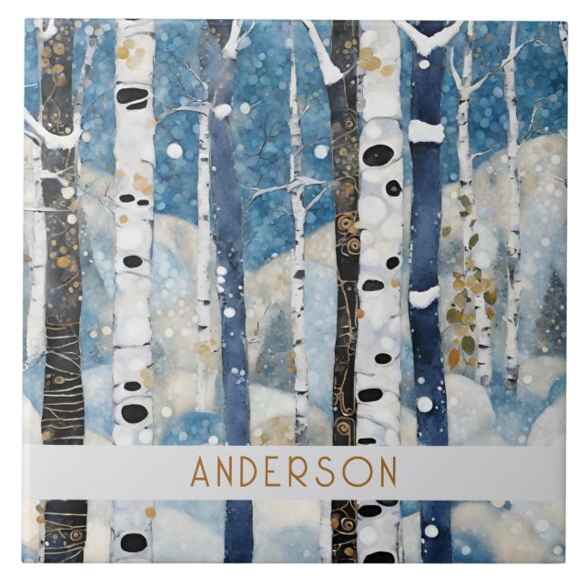 Azulejo Mosaico cerámico de montaña moderno