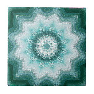 Azulejo Mosaico cerámico del patrón geométrico del océano