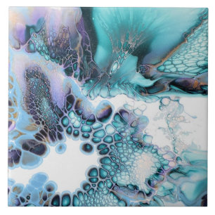 Azulejo Mosaico cerámico - Impresión de la tinta del alcoh