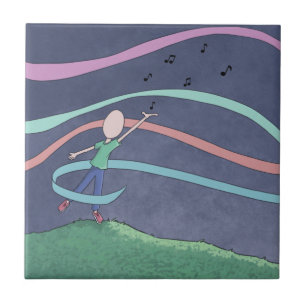 Azulejo Mosaico cerámico musical