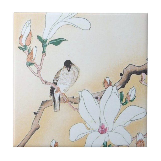 Azulejo Mosaico cerámico, pequeño (4,25" x 4,25") (Frente)