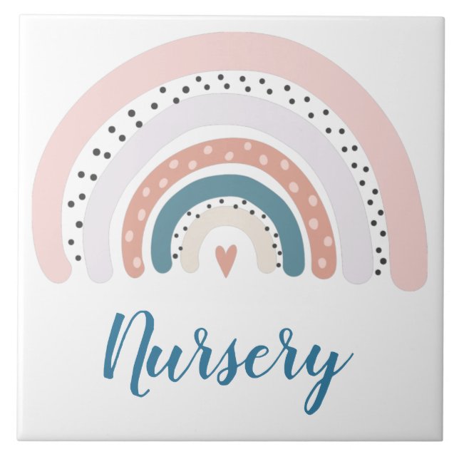 Azulejo Mosaico cerámico - Picos modernos de púrpura arcoi (Frente)