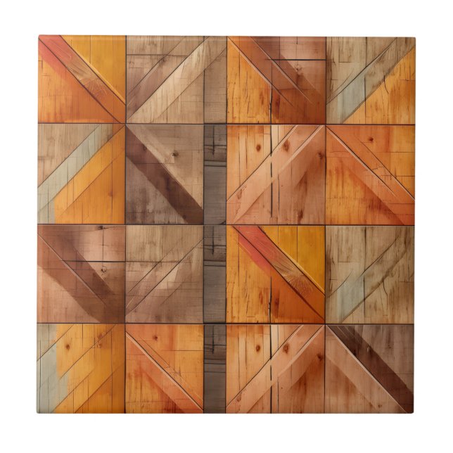 Azulejo Mosaico cerámico retro occidental (Frente)