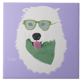 Azulejo Mosaico cerámico samoyado