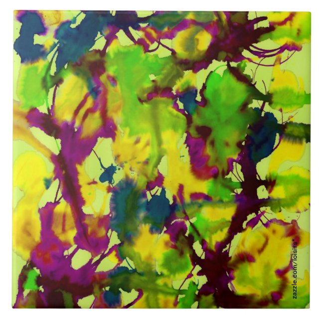 Azulejo Mosaico colorido (Frente)