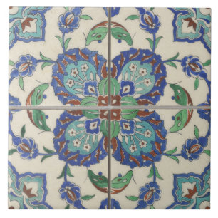 Azulejo mosaico con diseño vintage