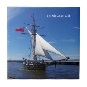 Azulejo mosaico de Amigos de buena voluntad