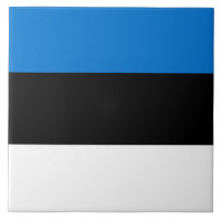 Mosaico de bandera de Estonia