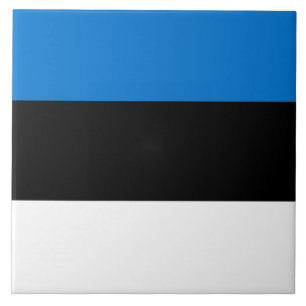 Azulejo Mosaico de bandera de Estonia