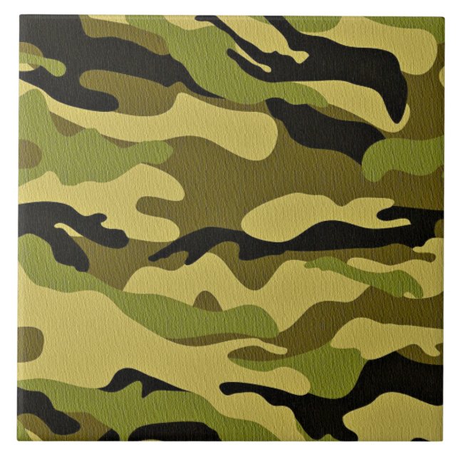 Azulejo mosaico de camuflaje (Frente)