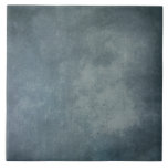 Azulejo Mosaico de cerámica azul vintage<br><div class="desc">Vintage textura falsa azul en un hermoso color azul templado. Perfecto para una casa de campo y decoración de casita de campo con azulejos de cerámica. 100% de satisfacción del cliente con "Zazzle" todos los días.</div>