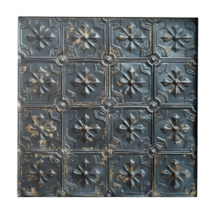 Azulejo Mosaico de cerámica de techo antiguo
