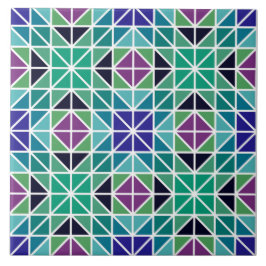 Azulejo Mosaico de cerámica del triángulo de moda