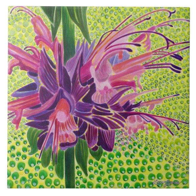 Azulejo Mosaico de cerámica Hummingbird (Frente)