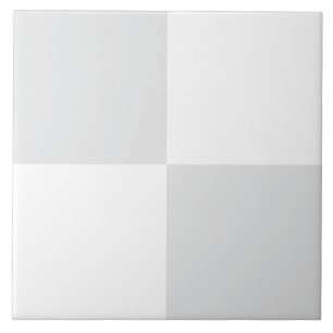 Azulejo Mosaico de cerámica Monocromo Gris claro de color 