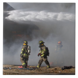 Azulejo Mosaico de cerámica para bomberos