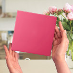 Azulejo Mosaico de color rosa de Fuchsia<br><div class="desc">Este sencillo, minimalista y moderno es un diseño de baldosas de color liso y sólido que combina con cualquier esquema. Se puede usar como una pared de azulejos para resaltar o pared completa para chapotear en su cocina o cuarto de baño o habitación de barro, o para reemplazar los azulejos...</div>